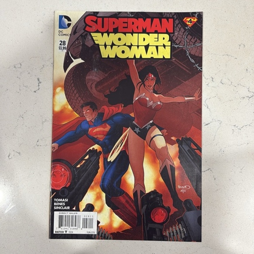 4 Comic Books for $10.00